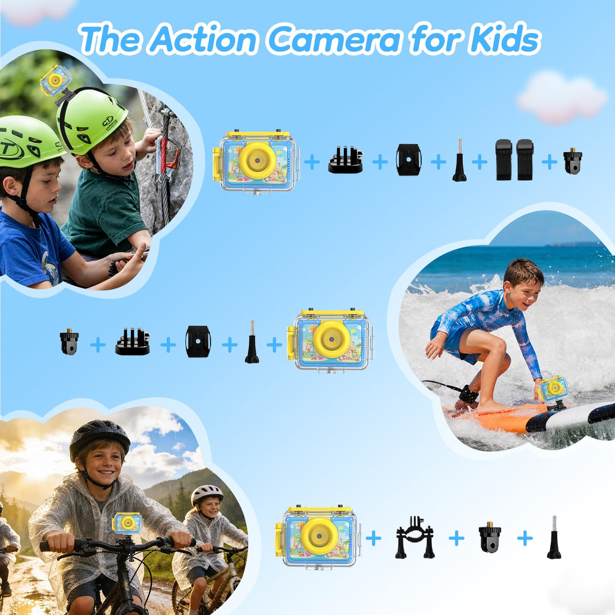 GKTZ wrist-mounted camera in use giving hands-free filming benefit