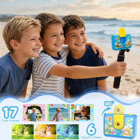 GKTZ underwater action swim shot capturing clear 1080p video benefit
