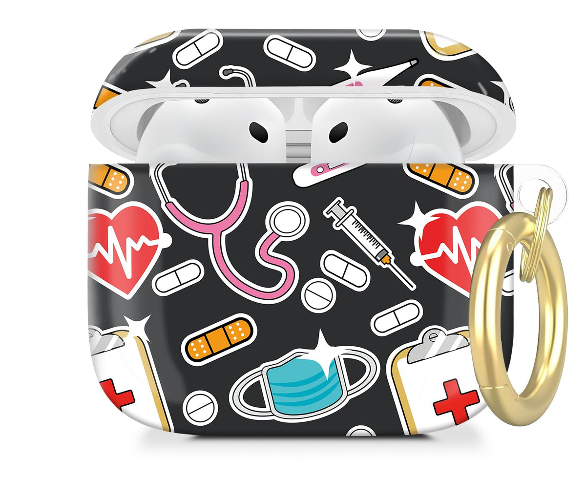 GKZX front view showing nurse doctor pattern and secure fit benefit