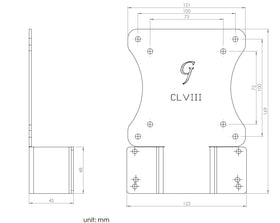 Gladiator Joe included screws and spacers organized for easy installation