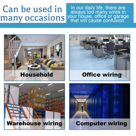 Glarks contents-240pcs kit displays value and ready-to-use bundle.