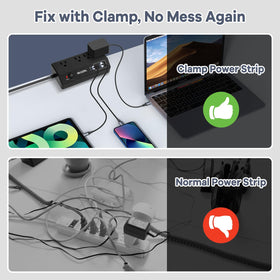 GLCON coiled 10ft cord showing reach and flexible placement advantage