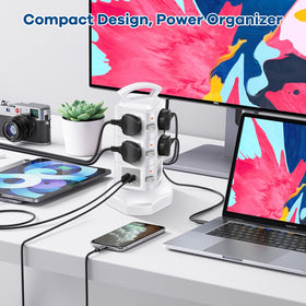 GLCONN USB-A ports provide convenient charging for wireless devices