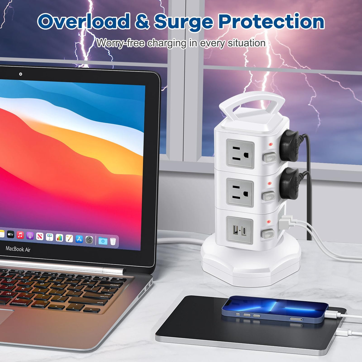 GLCONN USB-C 20W port for fast charging phones and tablets