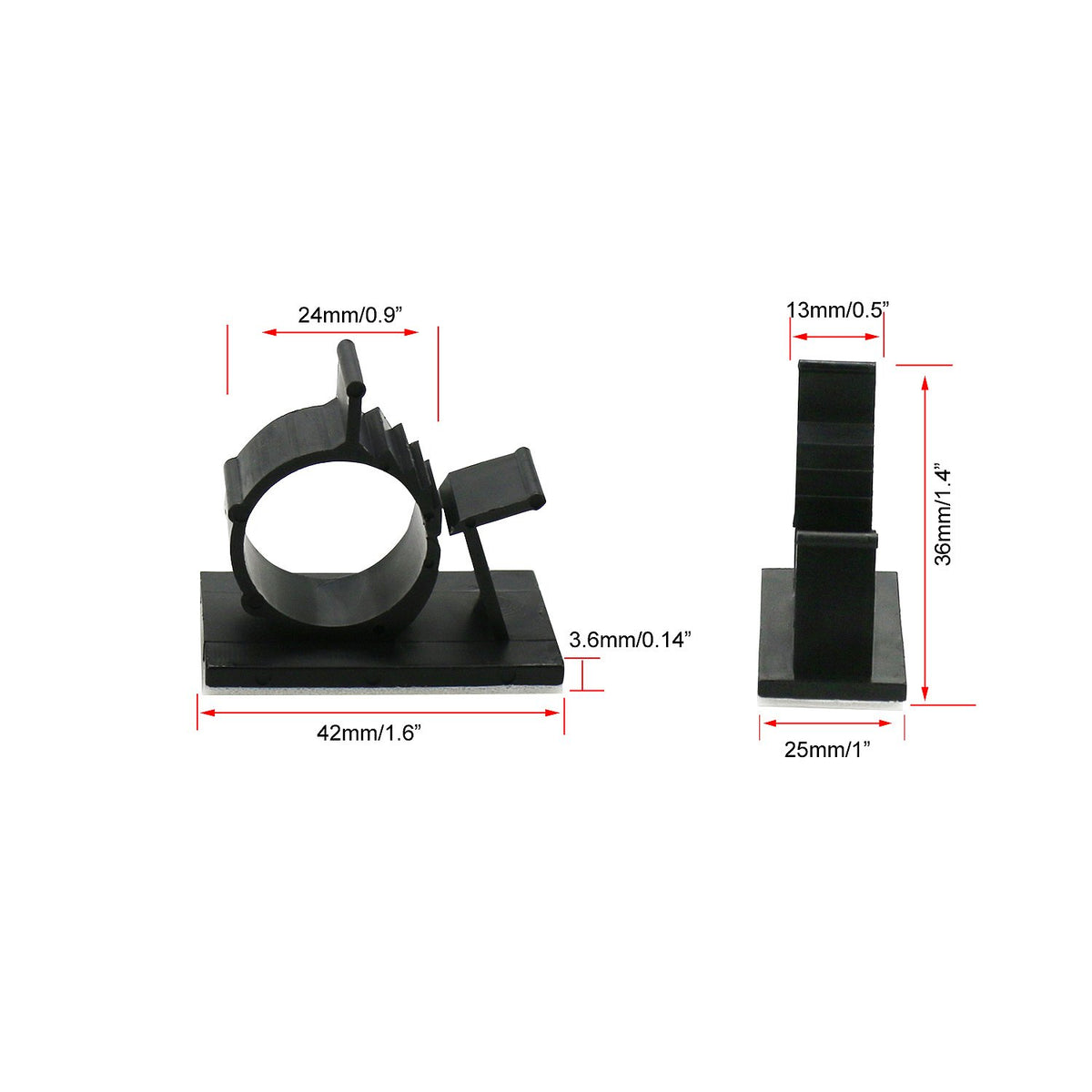 GLE2016 close-up of nylon clip detail highlighting durable construction