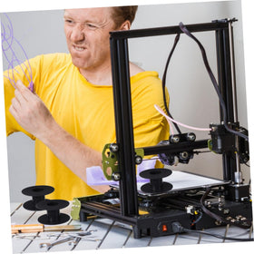 GLEAVI spool mounted on rod via center hole for smooth dispensing benefit