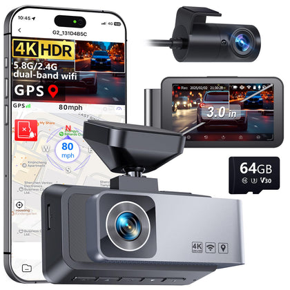 Gleetour front unit with display showing benefits of clear playback