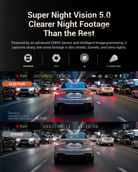 Gleetour installed on windshield demonstrating easy setup benefit