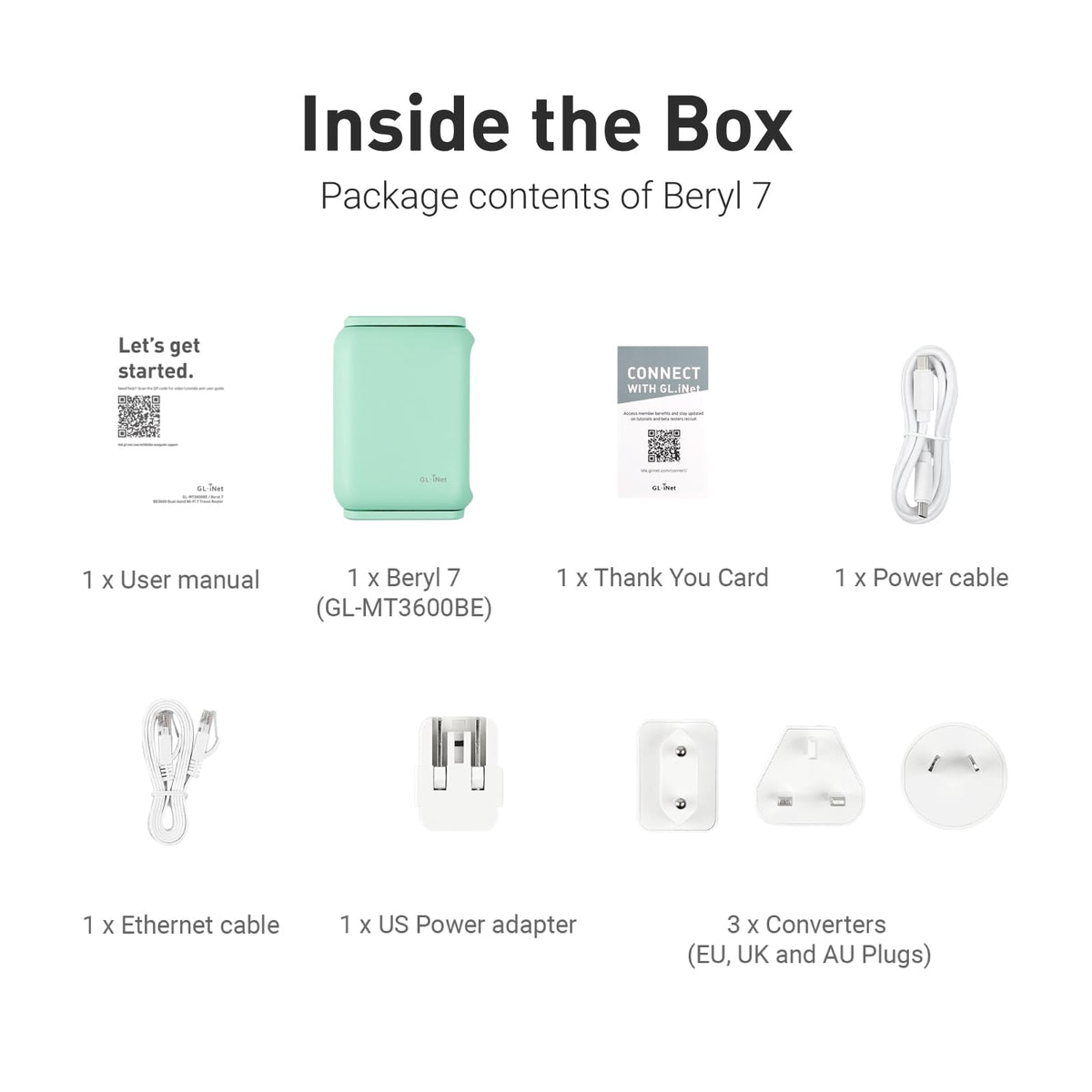 GL.iNet Beryl 7 easy setup guide aids quick startup