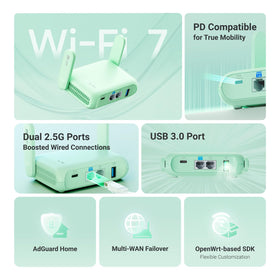 GL.iNet Beryl 7 runs OpenWrt 21.02 for customization