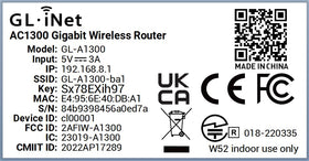 GL.iNet GL-A1300 USB network storage capability for private sharing on the go