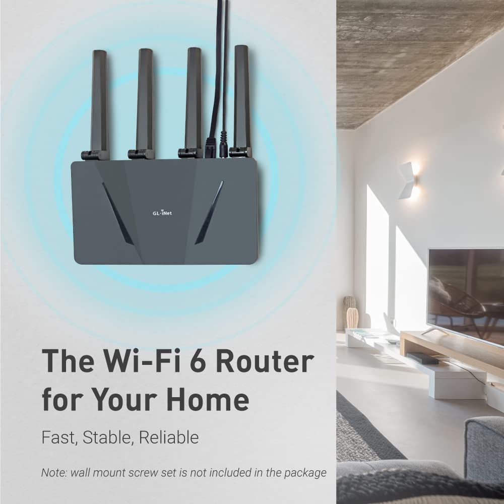 GL.iNet GL-AX1800 Flint AdGuard feature for ad and tracker blocking