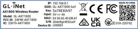 GL.iNet GL-AXT1800 Slate AX in use for on-the-go connectivity