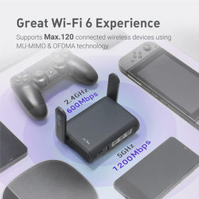 GL.iNet GL-AXT1800 Slate AX VPN toggle for quick secure setup