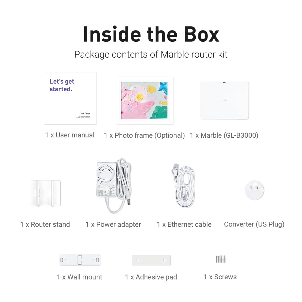 GL.iNet GL-B3000 Marble AdGuard Home blocks ads and trackers across devices