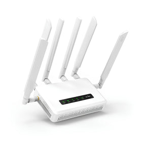 GL.iNet GL-X3000 Spitz AX router front view for reliable home and travel connectivity.