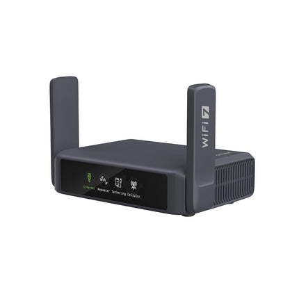 GL.iNet Slate 7 front view for portable travel Wi‑Fi and secure connections.