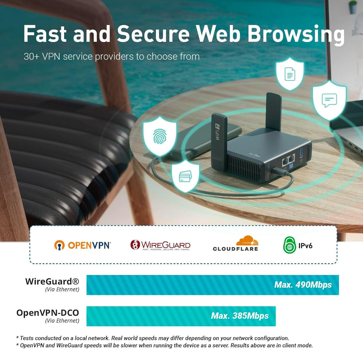 GL.iNet Slate 7 OpenWrt firmware enables customizable networking on the road.