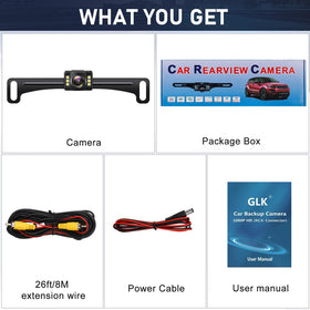 GLK camera designed for 12–24V vehicles and versatile installations