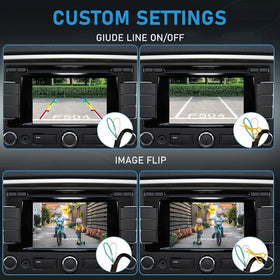 GLK HD Backup Camera night vision for low-light situations