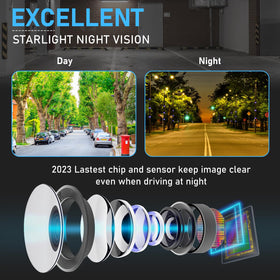 GLK HD Backup Camera rear view for easier reversing