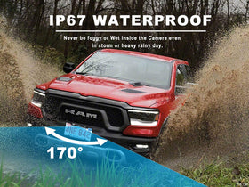 GLK IP67 waterproof housing resists rain and splashes.