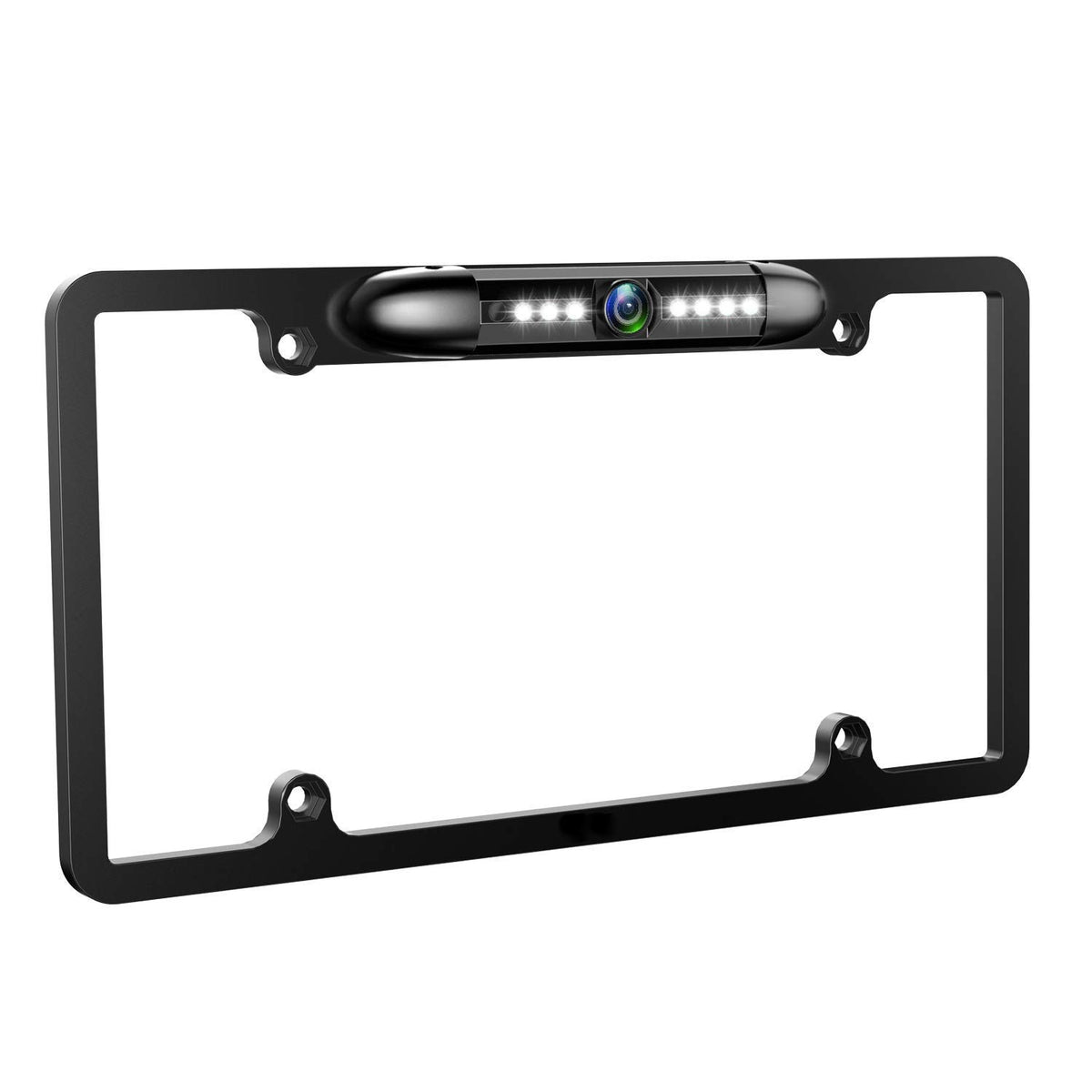 GLK license plate backup camera night vision for clear nighttime rear visibility.
