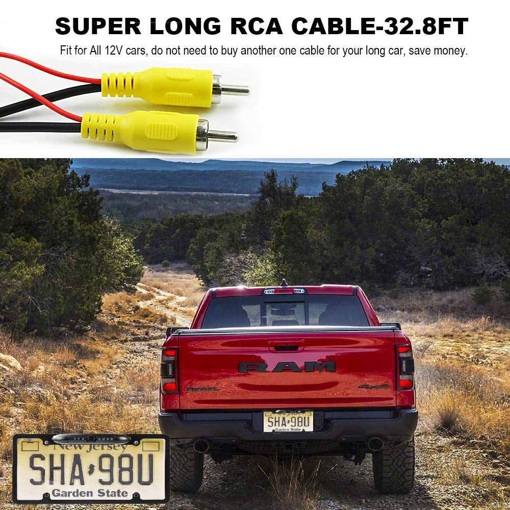 GLK 32.8 ft RCA cable enables easy car to truck installs.