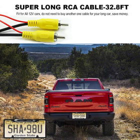 GLK 32.8 ft RCA cable enables easy car to truck installs.