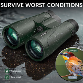 GLLYSION 15x54 binoculars case protects optics during travel