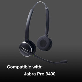Global Teck ear pad installed on Blue Parrot headset improving fit and isolation
