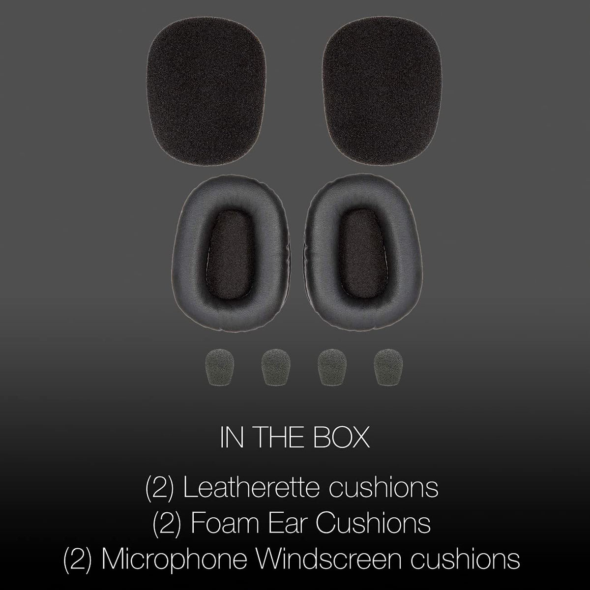 Global Teck vented ear pad covers promote airflow around the ears.