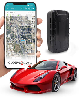 Global-View.Net front view of hidden magnetic GPS tracker showing compact design and discreet use