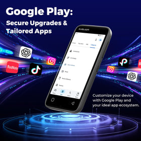 Globluum 96GB MP3 Player 4-inch touchscreen for easy navigation