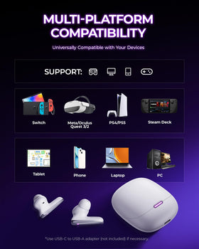 Globvanx V2 in a desktop gaming setup showing immersive audio for competitive play