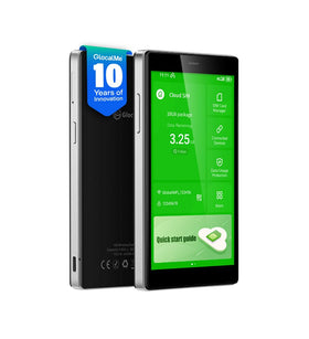 GlocalMe G4 Pro front view, compact hotspot for travel-ready connectivity.