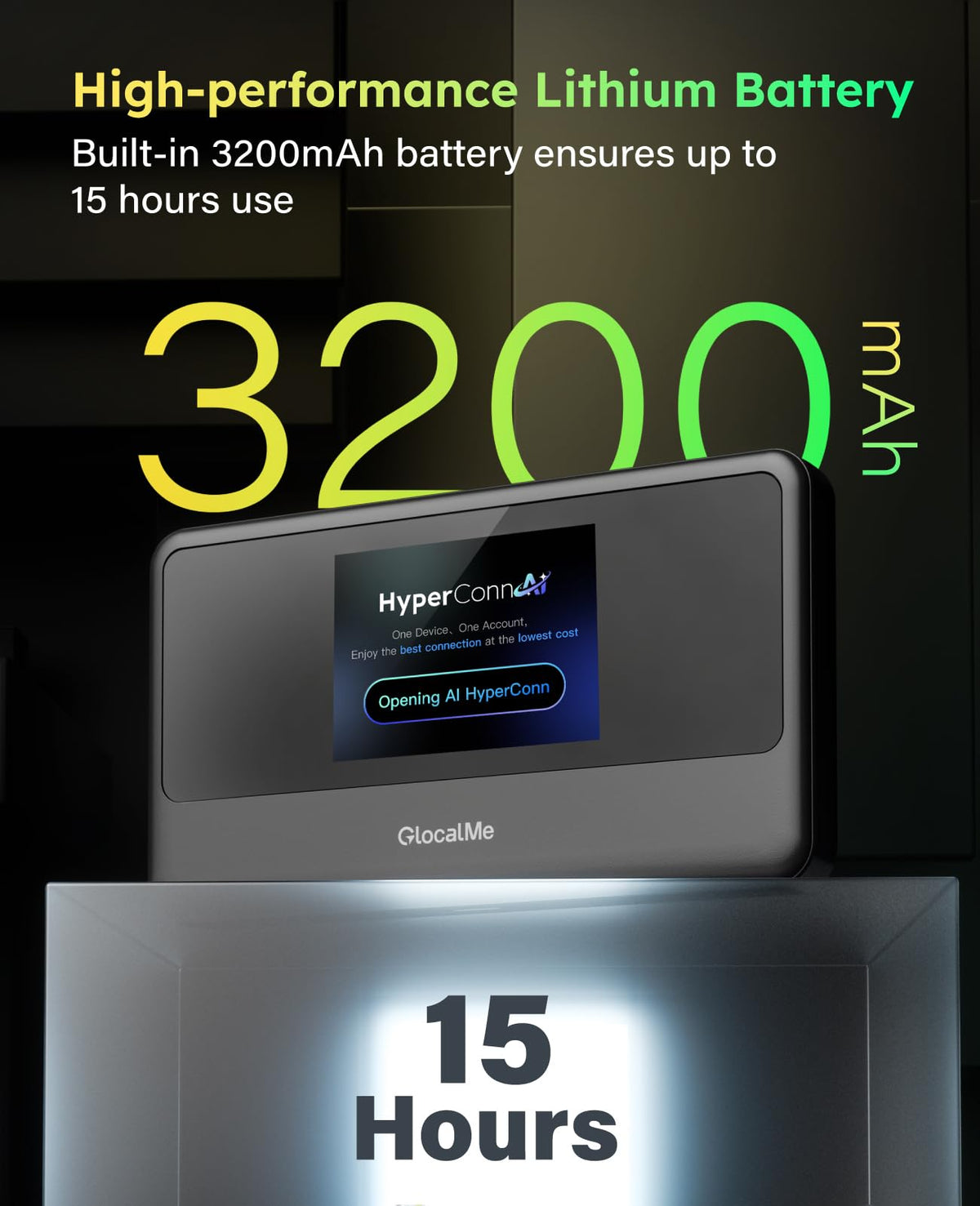 GlocalMe MeowGo G40Pro supports sharing with up to 10 devices