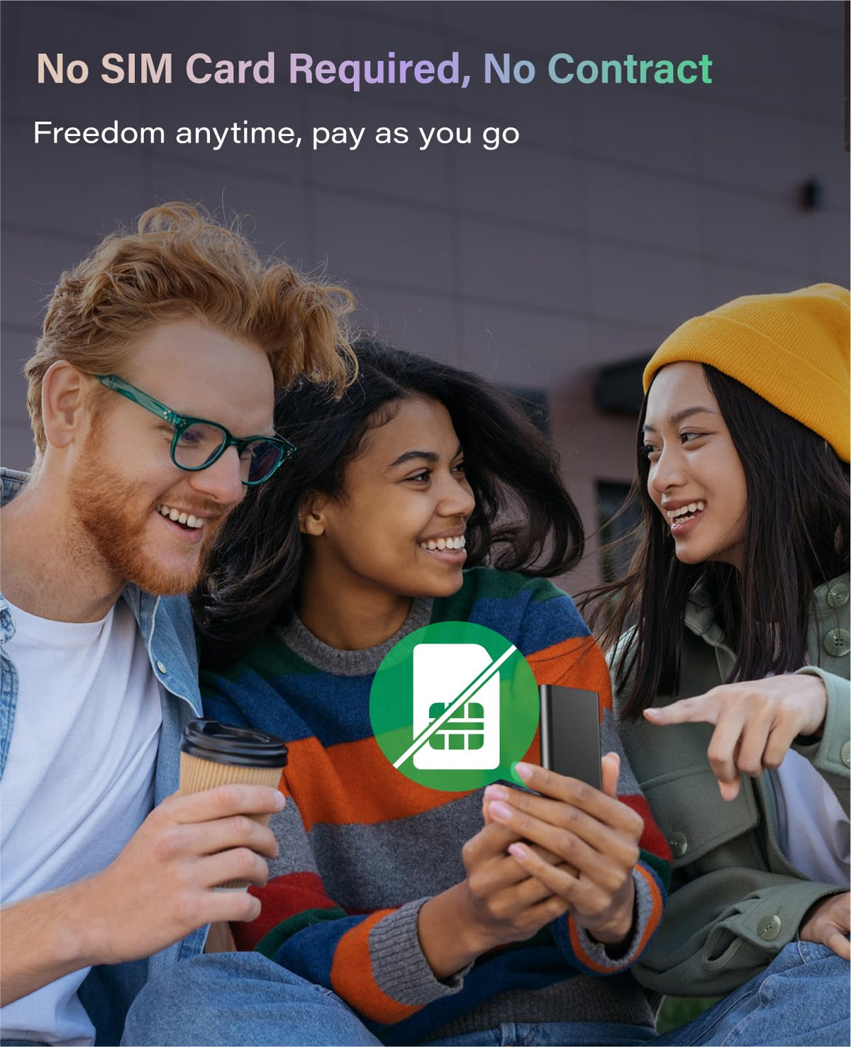 GlocalMe Numen Air 5G hotspot includes preloaded data for US/CA/MX