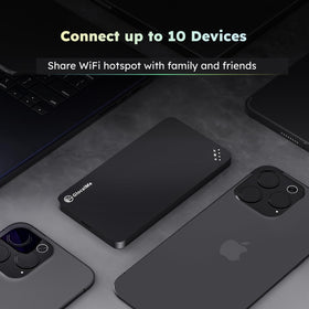 GlocalMe U3 connects up to 10 devices for sharing on trips.