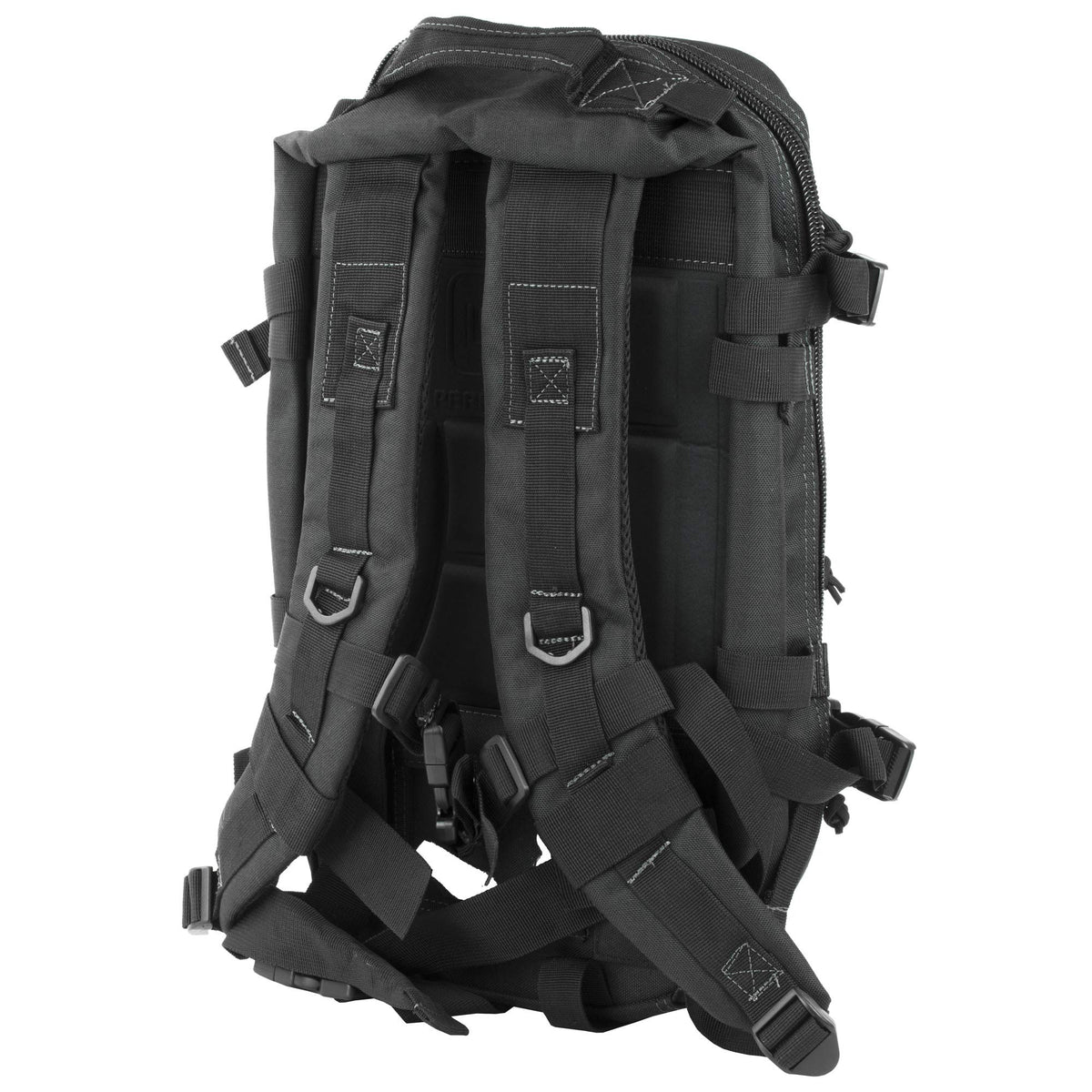 GLOCK backpack worn by user showing ergonomic back-relief and comfortable carry benefits