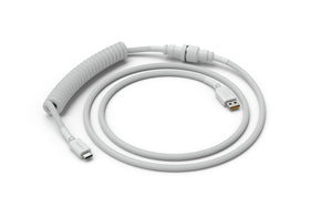GLORIOUS angled USB-C plug demonstrating 90-degree orientation for tidy routing