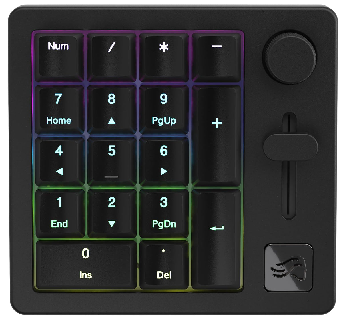 GLORIOUS GMMK Macro Pad with Fox Linear Switches for precise keystrokes