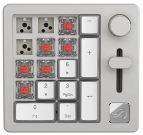 GLORIOUS GMMK numpad remaps 17 programmable buttons for macros