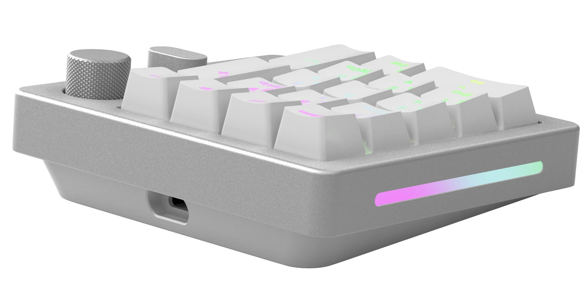 GLORIOUS GMMK numpad rotary encoder in action for precise volume control