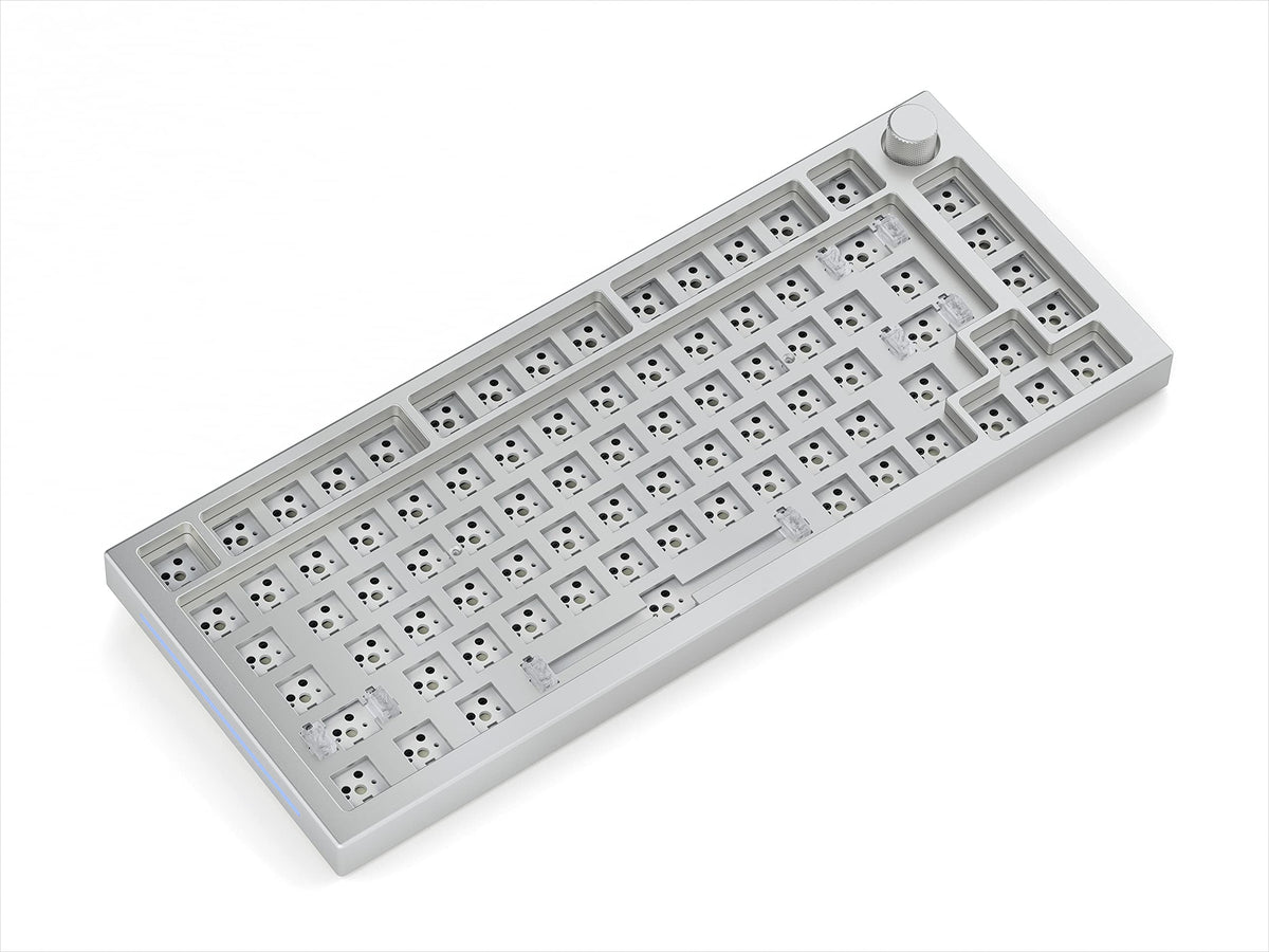 GLORIOUS top-down layout of the 75% frame highlighting compact TKL footprint