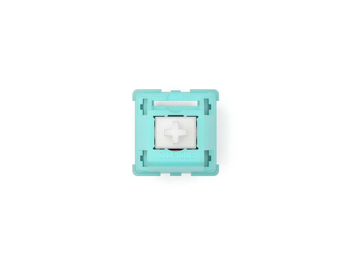 Glorious Lynx POM stem delivering smooth, quiet keystrokes.
