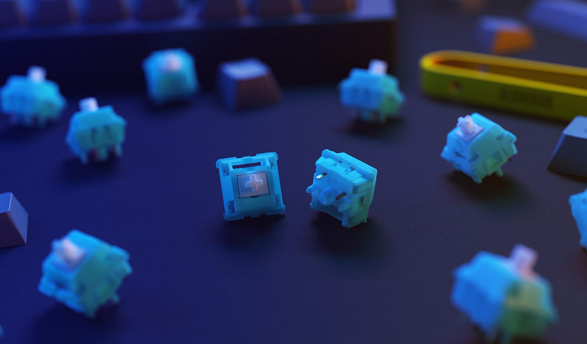 Glorious Lynx RGB passthrough enabling vibrant, customizable lighting.