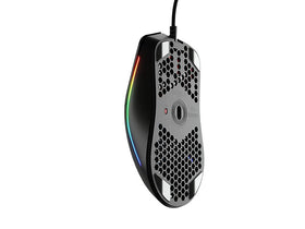 GLORIOUS Mice Feet cloth pad control with polished ceramic surface.