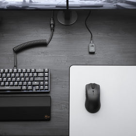 GLORIOUS Model O 2 Pro ergonomic silhouette for comfortable extended sessions.