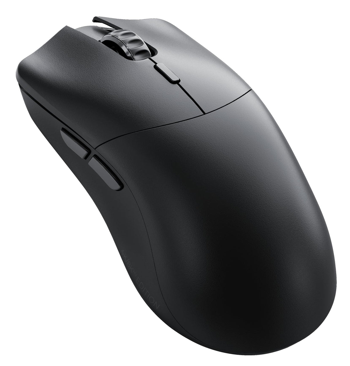 GLORIOUS Model O 2 Pro front view showing slim, precise silhouette for quick aiming.